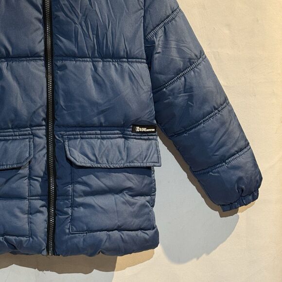 Ixtreme Winter Coat Jacket Boys Size Small Blue Fleece Lined Puffer Hood - Picture 13 of 16